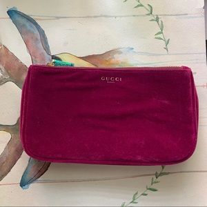 Gucci makeup bag